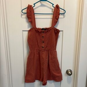 Women’s linen material romper